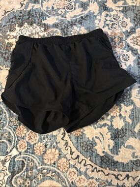 Target Black Women's Athletic Shorts with Elastic Waistband
